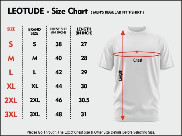 LEOTUDE Half Sleeve Oversized Cottonblend Round Neck Printed Men's T-Shirt (Color Black)